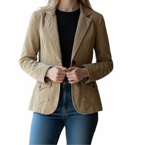LEVI’S Vintage Beige Corduroy Blazer Jacket